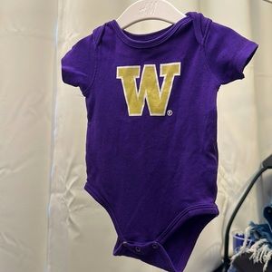 University of Washington onesie 3/6M